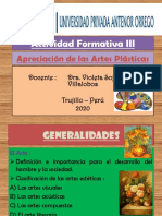 Actividad Formativa III: Apreciación de Las Artes Plásticas