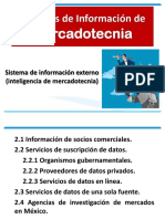 02 Sistema de Información Externo (Inteligencia de Mercadotecnia) 2020 PDF