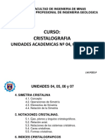 Curso Cristalografia - Unidades 04, 05, 06 y 07