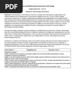 Essay and Multimodal Task Design