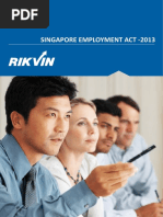 Singapore Employment Act - 2013