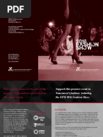 Fashion Show Sponsorship Brochure 2016 PDF