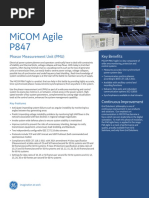 Micom Agile P847: Grid Solutions