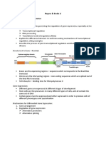 Repro & Endo 2: Gene Expression and Regulation