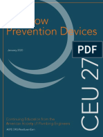 Backflow Prevention Devices: Continuing Education From The American Society of Plumbing Engineers