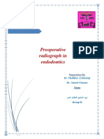 Preoperative Radiograph in Endodontics PDF