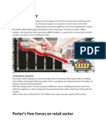 Porter's 5 Forces On Retail Industry