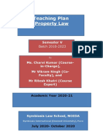 TP - Property Law - July-October 2020