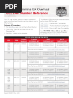 Cummins Isx Overhaul Kit Por CPL PDF