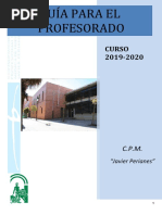 Guía Del Profesorado 2019-2020