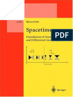 Kriele. Spacetime - Foundations of General Relativity and Differential Geometry PDF