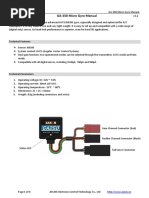 GA-250 Micro Gyro Manual