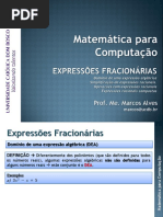 04 Expressões Fracionárias