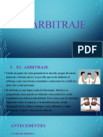 El Arbitraje DIAPOSITIVAS