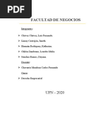 Informe Derecho Semana 15