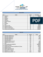 1.-Presupuesto Una Aula 7x8 CEP Luis Landa - Con Precio