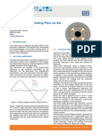 Influence of The Winding Pitch On The Alternator PDF