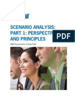 Scenario Analysis: Part 1: Perspectives and Principles: AMAG Group Industry Position Paper