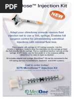 MicroDose Injection Kit Flyer