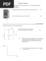 Worksheet On Capacitors