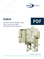 Sabre: Vacuum Circuit Breaker Ring Main Unit Up To 24kV