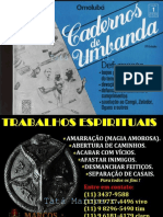 CADERNOS DE UMBANDA 1 - ED - Pallas Ano 1988 PDF