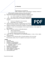 H2 Chemistry (9729) Lecture Notes 13 - Organic Chemistry Halogen Derivatives