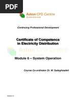 Module 6 System Operation Version C