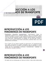 2 Introducción A Los Fenómenos de Transporte e