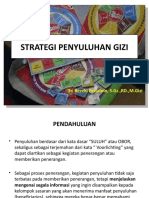 Strategi Penyuluhan Gizi