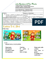 Guía de Aprendizaje - 23 Al 26 de Junio - PRIMERO