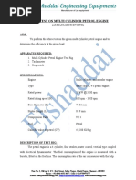 Morse Test On Multi Cylinder Petrol Engine