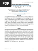 Ankle Brachial Indeks (ABI), Kadar Glukosa Darah Dan Nutrisi Pada Ulkus Diabetikum