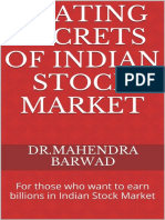 Beating Secrets of Indian Stock Market - For Those Who Want To Earn Billions in Indian Stock Market PDF