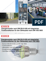 Energieverteiler Nach DIN EN Mit Integrierten Funktionsflächen Für Den Zählerplatz Nach DIN VDE 0603