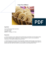 Arepa para Rellenar PDF