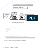 III Bim - 4to. Año - Guía 3 - Conectores de Texto I