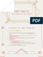 Art Deco: Here Is Where Your Lesson Begins