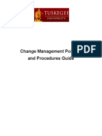 Change Management Policies Final