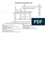 Employment and Labor Law Answer Key