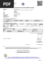 Collection Receipt Cum Adjustment Voucher: The New India Assurance Co. Ltd. (Government of India Undertaking)