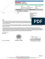 Department of Hormones: TSH 1.1 mIU/L