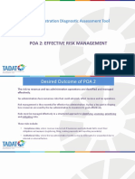 POA 2 - Effective Risk Management