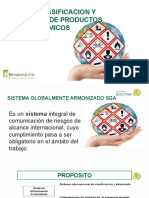 Sga Clasificacion y Etiquetado de Productos Quimicos