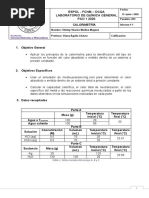 Informe 1 Calorimetria