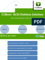 Ccboot Iscsi Diskless Solution: Internet Café Implementation - Hands-On Training