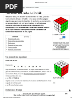 Notación Del Cubo de Rubik