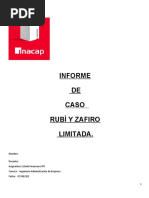 Informe Caso Rubí y Safiro IFRS