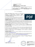 INVERSIONES PMG - DESPOSEIMIENTO CASABLANCA - Se Notifica, Aperciba, Exhorto y Señala