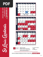 Cardinals Schedule